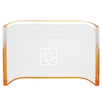 Gold Acrylic Crescent... from ASI 72657 Active Life Promo / Apres Ski