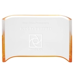 Gold Acrylic Crescent