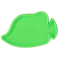 3" x 4" flounder-shaped plastic cookie presses. Dishwasher safe and FDA......