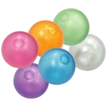 12" Deflated Inflatable Opaque Color Beach Ball
