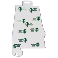 Custom-shaped plastic luggage tag.... from ASI 59683 Harco Enterprises LTD /...