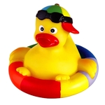 Rubber Rainbow Bobbin Buddy Duck