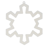 3.5" Snowflake Cookie Cutter Ornament