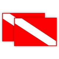 White Vinyl Decal 2" square inch full color included 2" x... from ASI 57713...