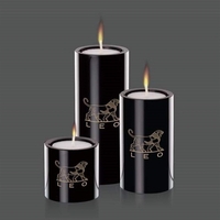 Candleholders - Black Optical Crystal (Set of 3).... from ASI 84592 St Regis...