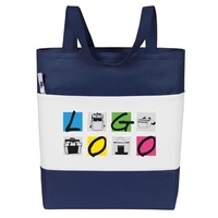 Color Panel Convention Tote. Poly 600D. Approximate Size: 15" x 15"... from...