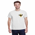 Full Color DTG Imprint on White Shirt (Up To 4" x 4")