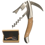Michelangelo Waiter's Corkscrew Set - Beechwood Handle