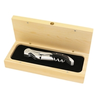 Donatello Waiter's Corkscrew, Ebony Handle - Box Set