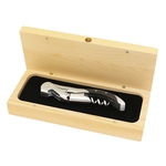 Donatello Waiter's Corkscrew, Ebony Handle - Box Set