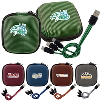 Textured 3-in-1 Charging Cable Set... from ASI 30208 A P Specialties / AP...