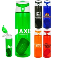 Trendy 24 oz. Colorful Bottle with Floating Infuser