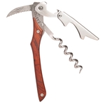 Castello™ Waiter's Corkscrew - Santos Mahogany Handle