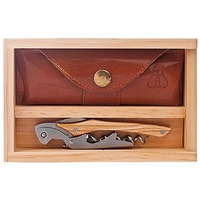 Castello™ Waiter's Corkscrew Set - Olivewood Handle