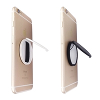 1.97" x 0.7" round mirroe phone stand made of ABS plastic... from ASI 37218...