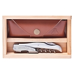Laguiole Millesime® Corkscrew Set - Silver ABS Handle