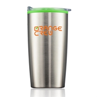Stainless steel travel tumbler with colored liner... from ASI 84592 St Regis...