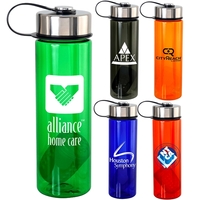 METAL LANYARD COLORFUL 24 OZ. BOTTLE WITH FLOATING INFUSER... from ASI 30208...