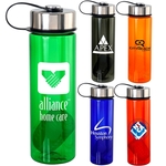 METAL LANYARD COLORFUL 24 OZ. BOTTLE WITH FLOATING INFUSER