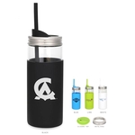 Galapagor 20oz. Glass Tumbler With Silicone