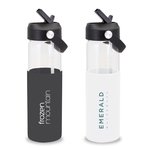Lucid 20 oz. Glass Bottle with Silicone Sleeve