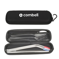 Stainless Steel Utensil Set with Case