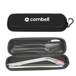 Stainless Steel Utensil Set with Case