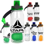 Locking Lid 32 oz. Bottle with Floating Infuser