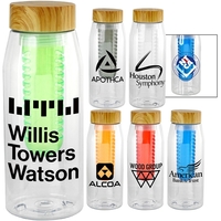 Bamboo Pattern 32 oz. Bottle with Infuser... from ASI 30208 A P Specialties /...