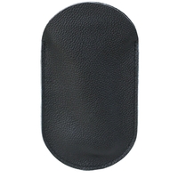 Black Genuine Leather Sleeve
