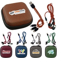 TEXTURED CHARGING CABLE EAR BUD KIT