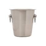 Half Bottle Wine Cooler, Brushed Stainless Steel