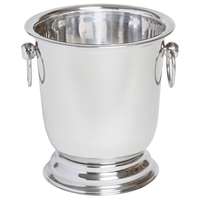 Double wall stainless steel champagne / wine cooler with straight sides.......