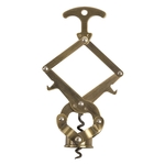 Lazy Tongs Corkscrew - Antique Finish