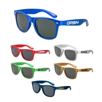 Plastic sunglasses with metallic frames and UV400 protection.... from ASI...
