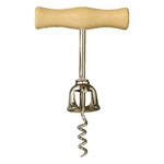 Power Corkscrew, Beechwood Handle With Bell