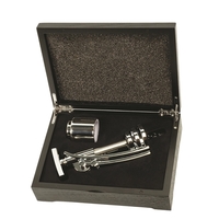 Customizable 3 1/4" x 6 3/4" stainless steel corkscrew and 2"... from ASI...