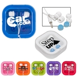 Brightly Colored Ear Buds