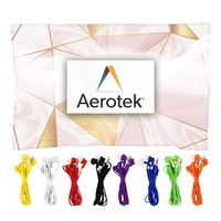 Marble Wrapped Up Ear Bud Set... from ASI 30208 A P Specialties / AP Specialties