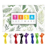 Leaf Wrapped Up Ear Bud Set... from ASI 30208 A P Specialties / AP Specialties