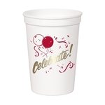 TSS12-32 OS Smooth White Stadium Cup
