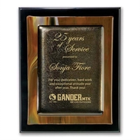Piano finish plaque with art glass.... from ASI 84592 St Regis Group / R S...