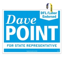 Corrugated Yard Sign: 2 Sides (18" x 24")