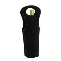 Suave™ Single Wine Bottle Leatherette Tote