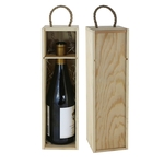 WineChest™ Single Bottle Wood Box
