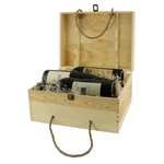 WineChest™ Six Bottle Pine Wood Box