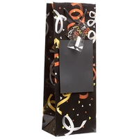 Party Time Chalkboard Wine Bottle Gift Bag