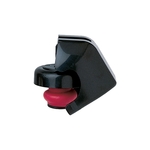 Snap-Down Champagne Stopper, Black Plastic
