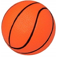 Basketball stress ball