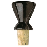 Black Marble Stopper, Cone Type